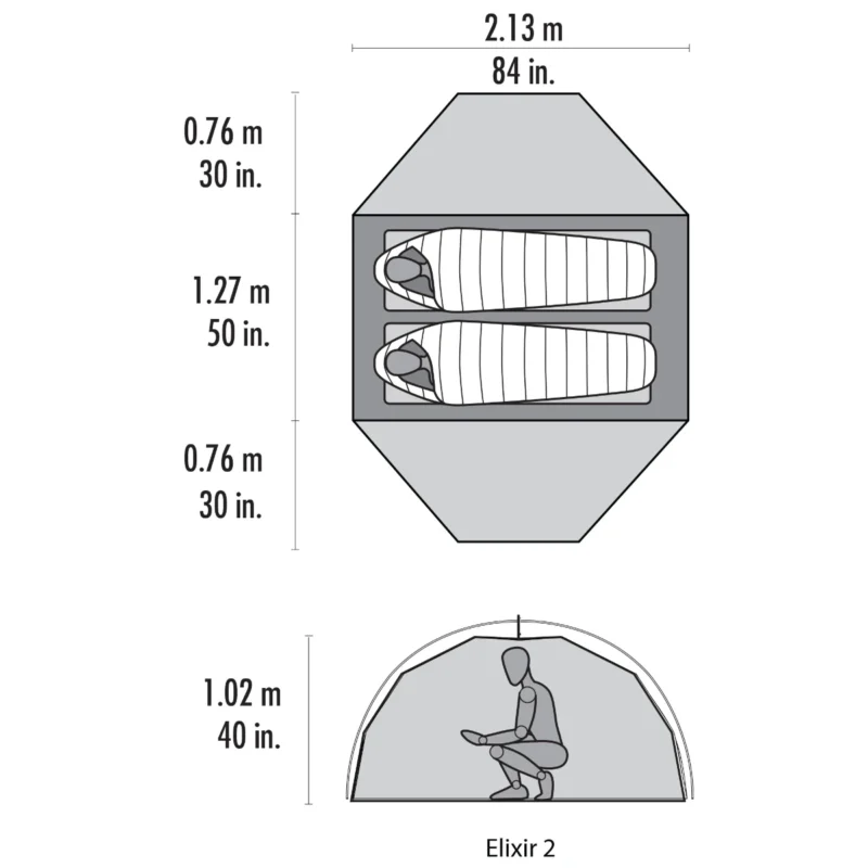 MSR Elixir 2 Person Tent - Image 8
