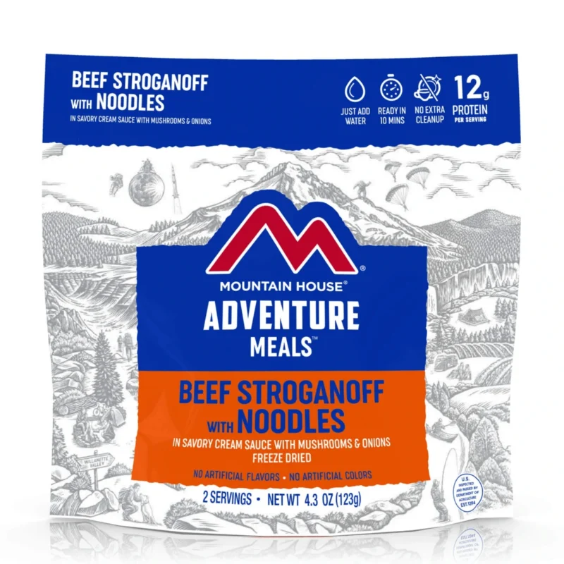 Mountain House Beef Stroganoff Noodles Freeze Dried Meal - Image 3