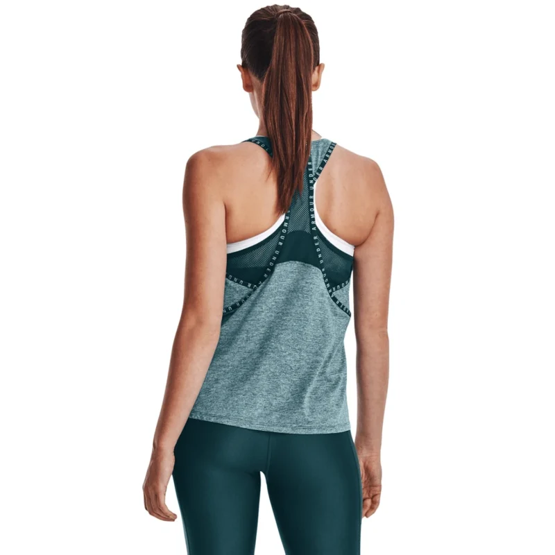 Under Armour Knockout Mesh Back Tank - Women's - Image 5