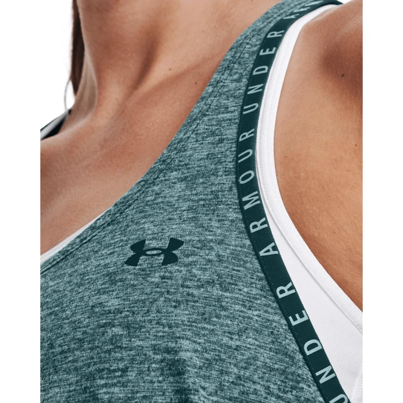 Under Armour Knockout Mesh Back Tank - Women's - Image 6