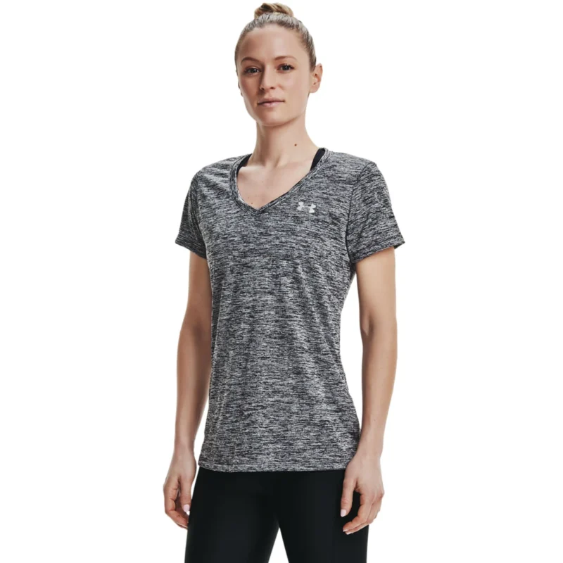 Under Armour Tech Twist V-Neck T-Shirt - Women's - Image 3