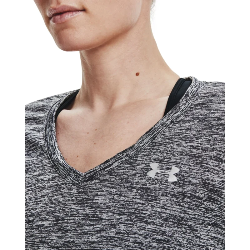 Under Armour Tech Twist V-Neck T-Shirt - Women's - Image 5