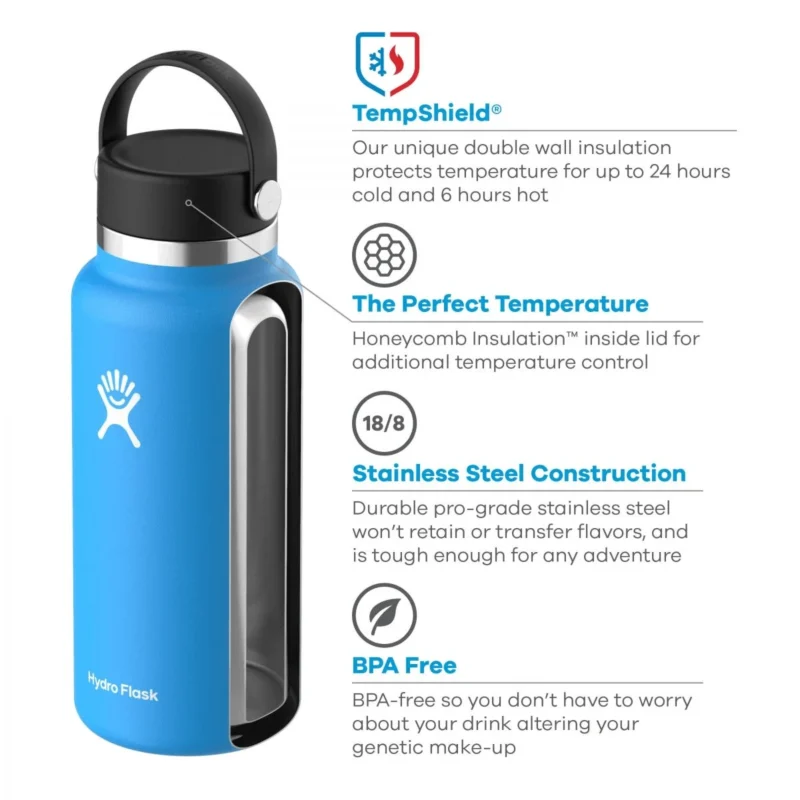 Hydro Flask 40 Oz Wide Mouth Water Bottle - Image 2