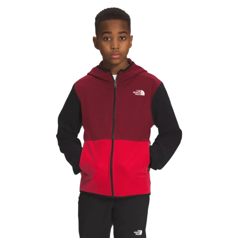 The North Face Glacier Full Zip Hooded Jacket - Youth