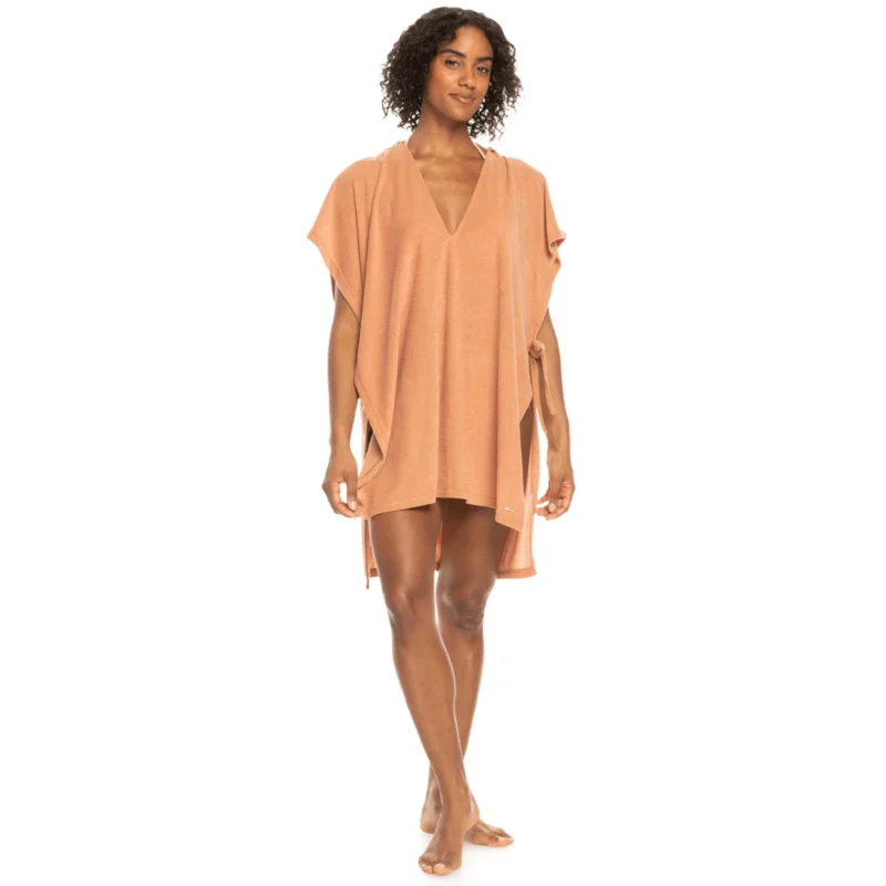 Roxy Drinking Papaya Poncho Cover Up - Women's - Image 4