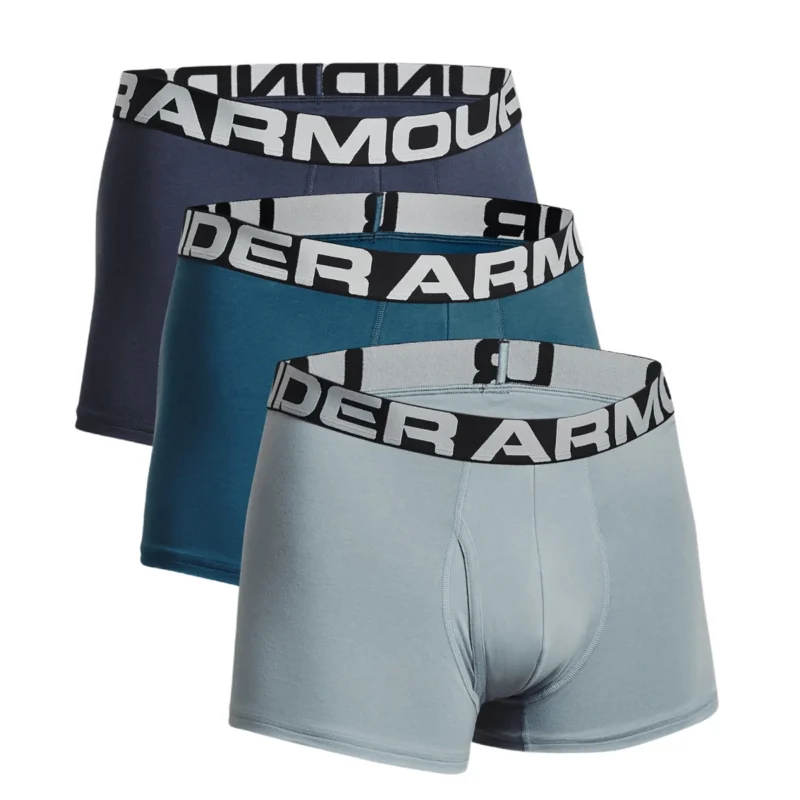 Under Armour Charged Cotton 3" Boxerjock - Men's (3 Pack) - Image 3