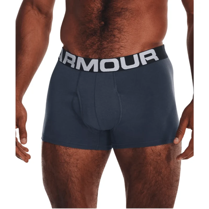 Under Armour Charged Cotton 3" Boxerjock - Men's (3 Pack) - Image 4