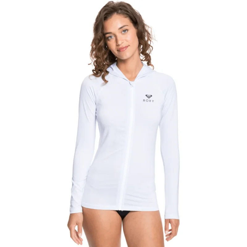 Roxy Essentials Hooded UPF 50 Long-Sleeve Rashguard - Women's