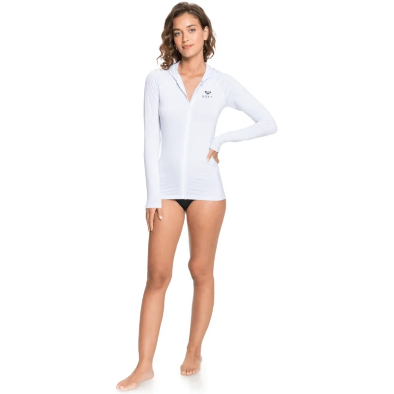 Roxy Essentials Hooded UPF 50 Long-Sleeve Rashguard - Women's - Image 4