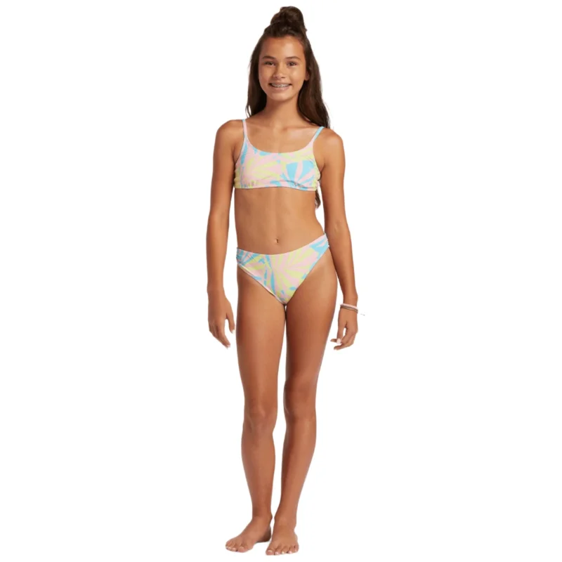 Roxy Palms Colors Bikini Set - Girls' - Image 4