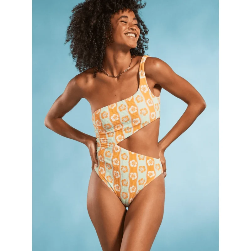Roxy Wavy Babe One Piece Swimsuit - Women's - Image 7