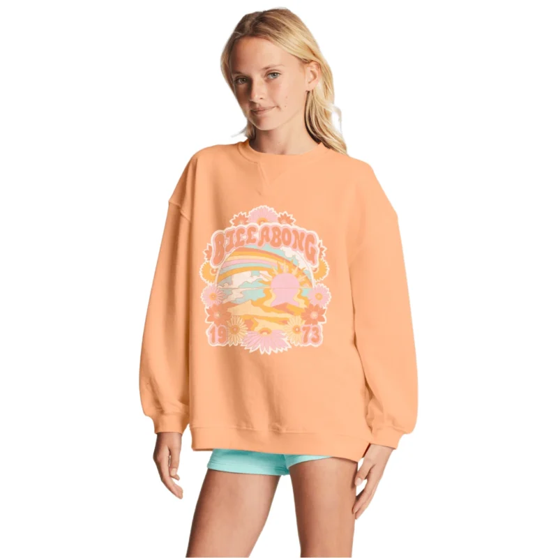 Billabong Making Waves Crewneck Sweatshirt - Girls' - Image 2