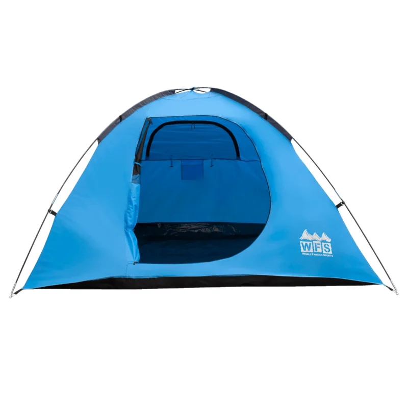 World Famous Sports Square Dome Backpacking Tent - 3 Person - Image 2