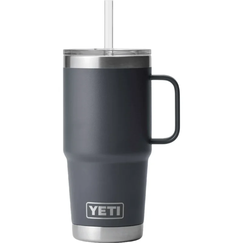 YETI Rambler 25oz Mug With Straw Lid