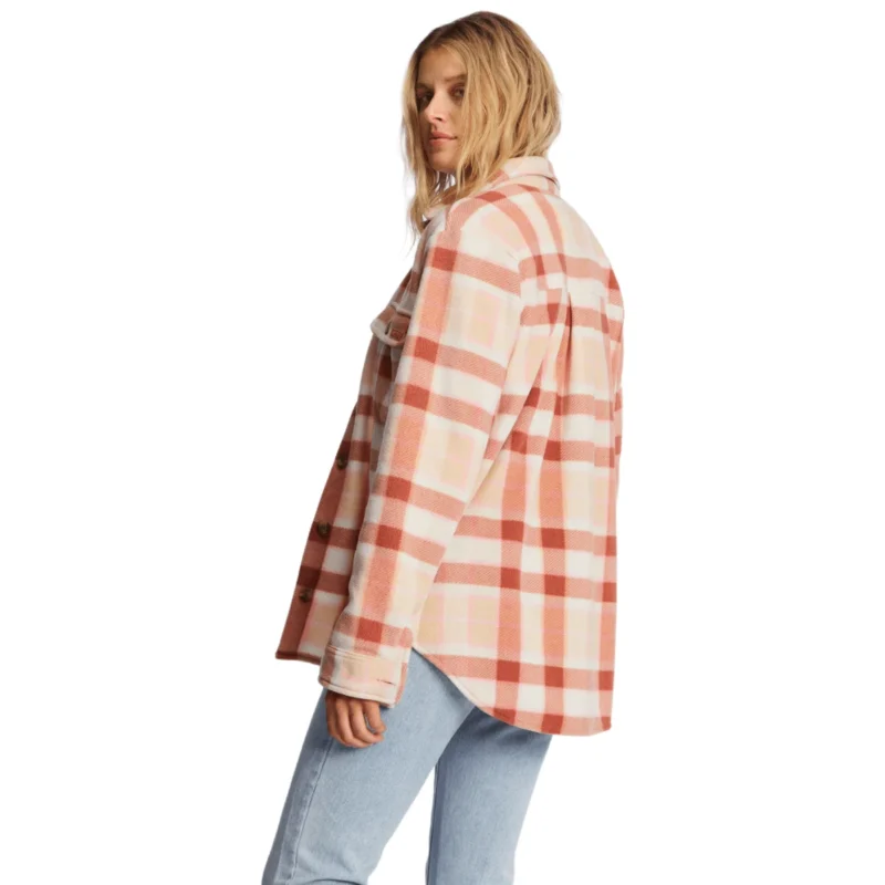 Billabong Adventure Division Forge Fleece Flannel Shacket - Women's - Image 3