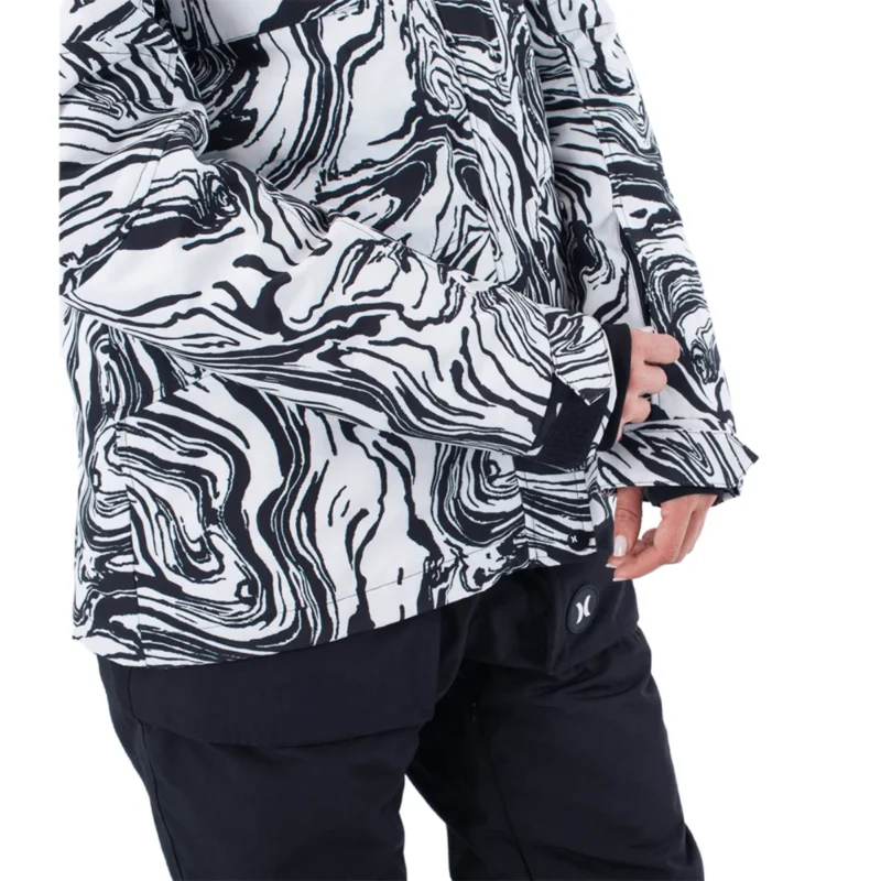 Hurley White Out Snow Jacket - Women's - Image 6