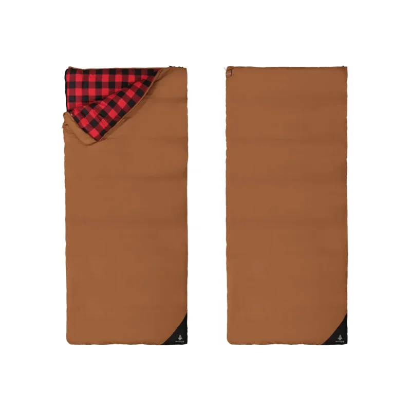 Woods Heritage Cotton Flannel 5° Sleeping Bag - Image 2