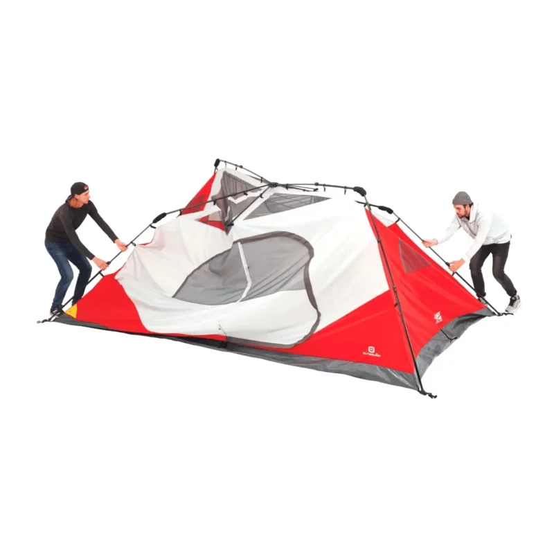 Outbound QuickCamp 3-Season Instant Camping Cabin Tent W/ Rain Fly & Carry Bag - Image 3