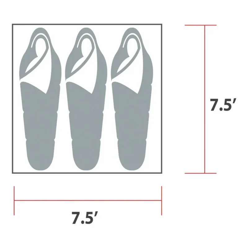 Woods A-Frame 3-Person 3-Season Tent - Image 14