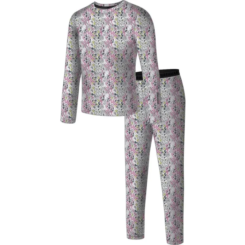 Terramar Sports Free Ride Heritage Midweight Thermal Baselayer 2-Piece Set - Toddler
