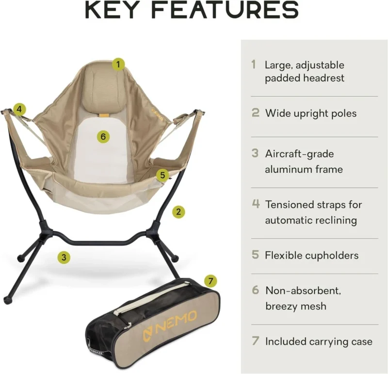 NEMO Equipment Stargaze Reclining Camp Chair - Image 4