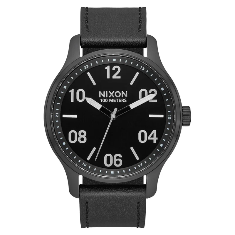 Nixon Patrol Leather Watch - Men's - Image 4
