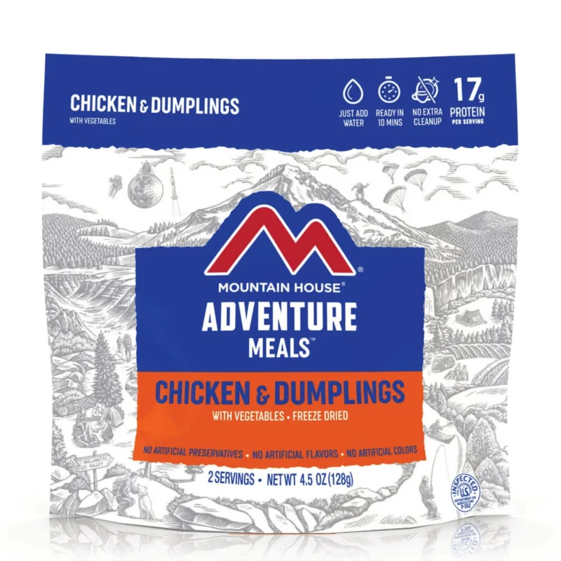 Oregon Freeze Dry Mountain House Chicken & Dumplings Meal - Image 2