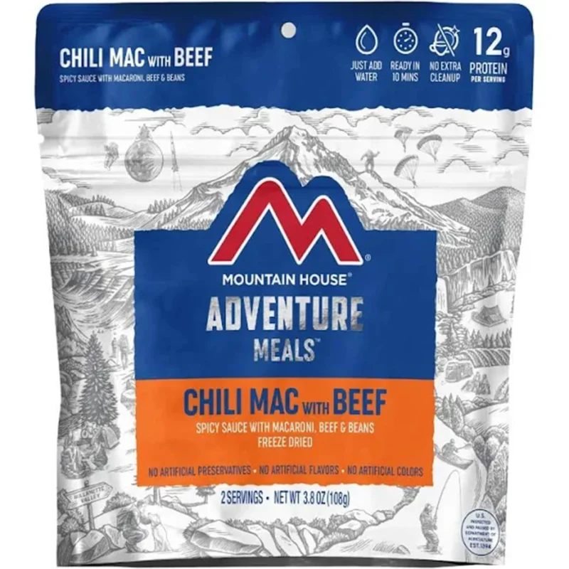 Mountain House Chili Mac Beef Freeze Dried Meal - Image 2