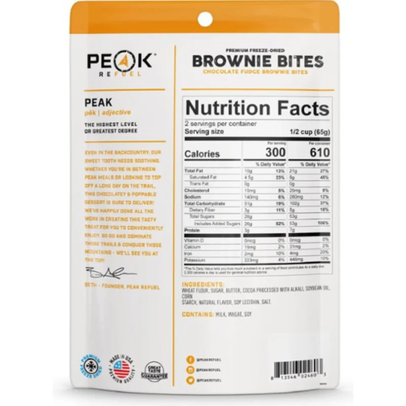 PEAK Fudge Brownie Bites - Image 2