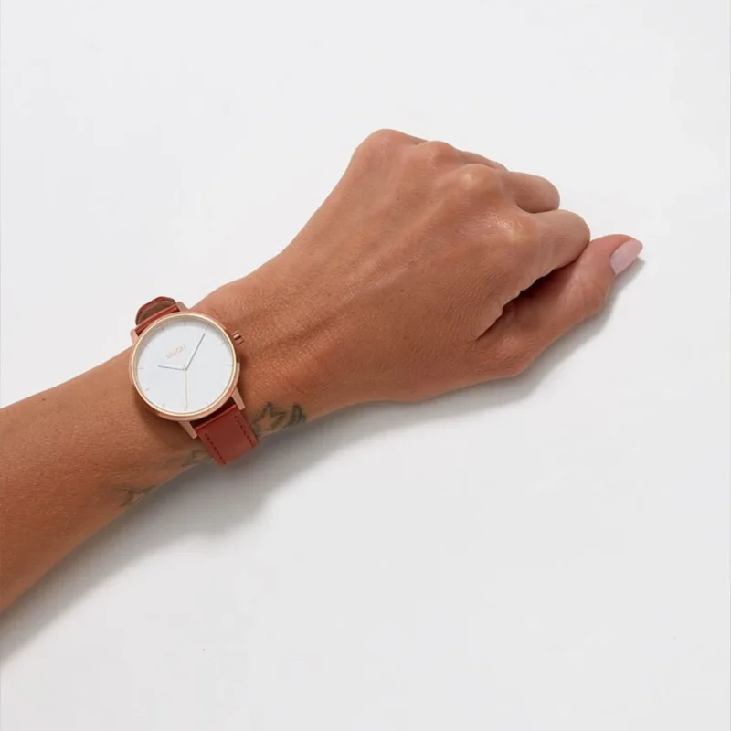 Nixon Kensington Leather Watch - Mens - Image 6