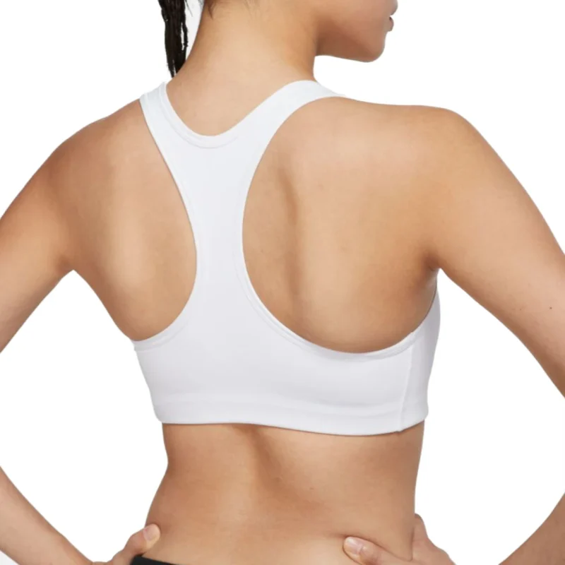 Nike Dri-fit Swoosh Medium-support Graphic Sports Bra - Women's - Image 2