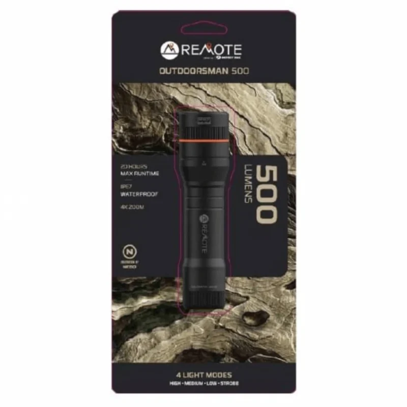 Remote Mossy Oak Outdoorsman 500 Flashlight - Image 2