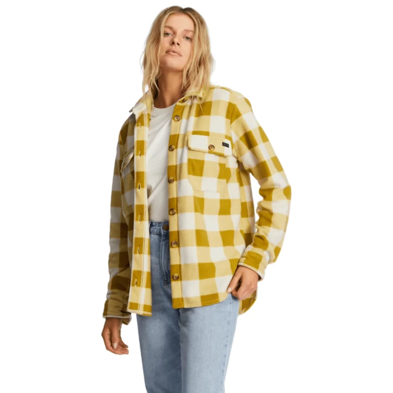Billabong Adventure Division Forge Fleece Flannel Shacket - Women's - Image 6