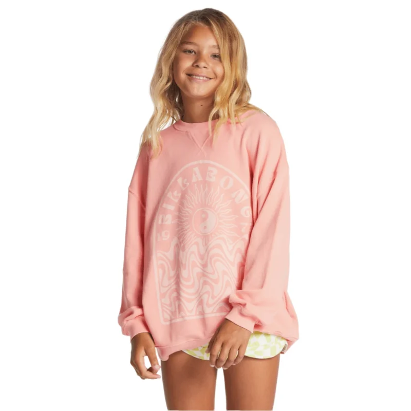 Billabong Making Waves Crewneck Sweatshirt - Girls' - Image 4