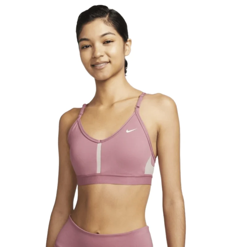Nike Indy V-Neck Sports Bra - Women's - Image 8