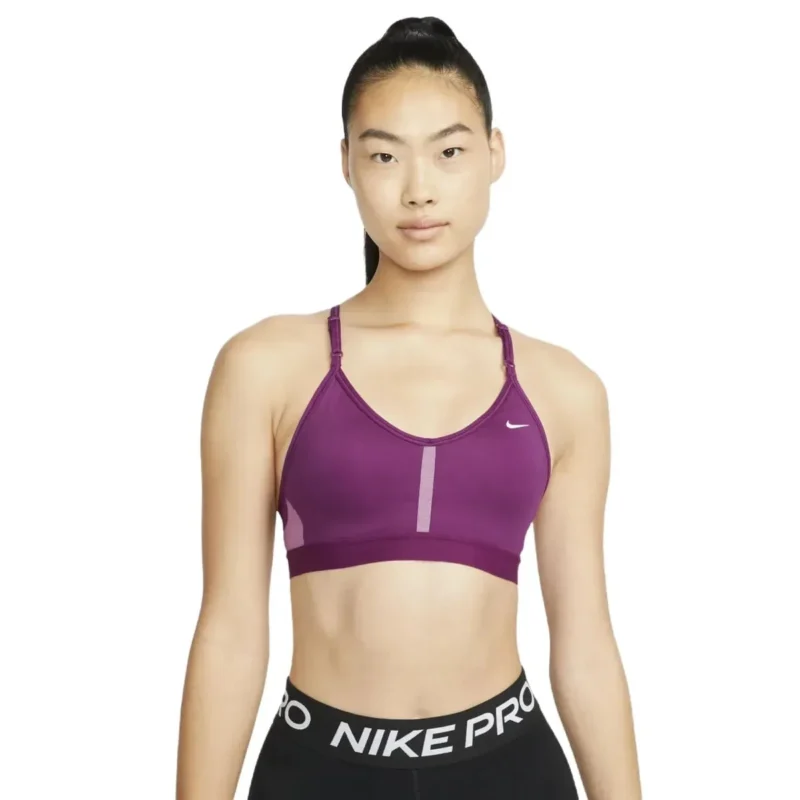 Nike Indy V-Neck Sports Bra - Women's - Image 9