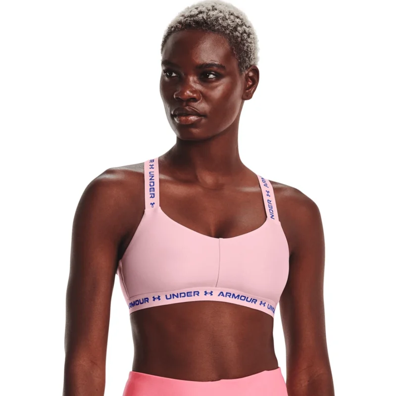 Under Armour Crossback Low Sports Bra - Women's - Image 12