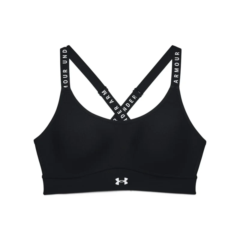 Under Armour Infinity Mid Covered Sports Bra - Women's - Image 11