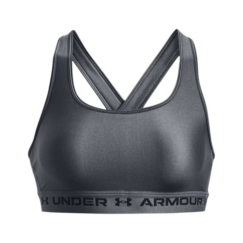 Under Armour Mid Crossback Sports Bra - Women's - Image 7