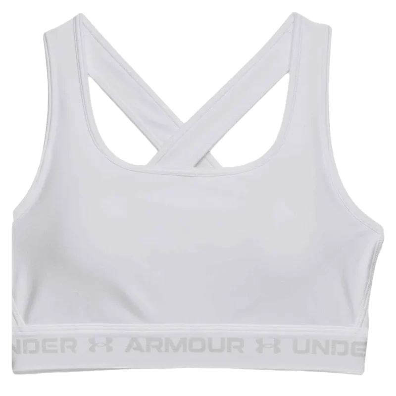 Under Armour Mid Crossback Sports Bra - Women's - Image 6
