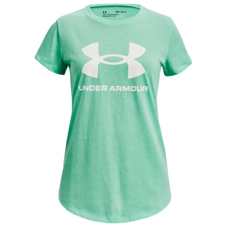 Under Armour Sportstyle Graphic Short-Sleeve Shirt - Girls' - Image 5