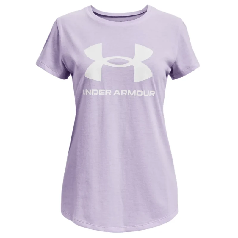 Under Armour Sportstyle Graphic Short-Sleeve Shirt - Girls' - Image 3