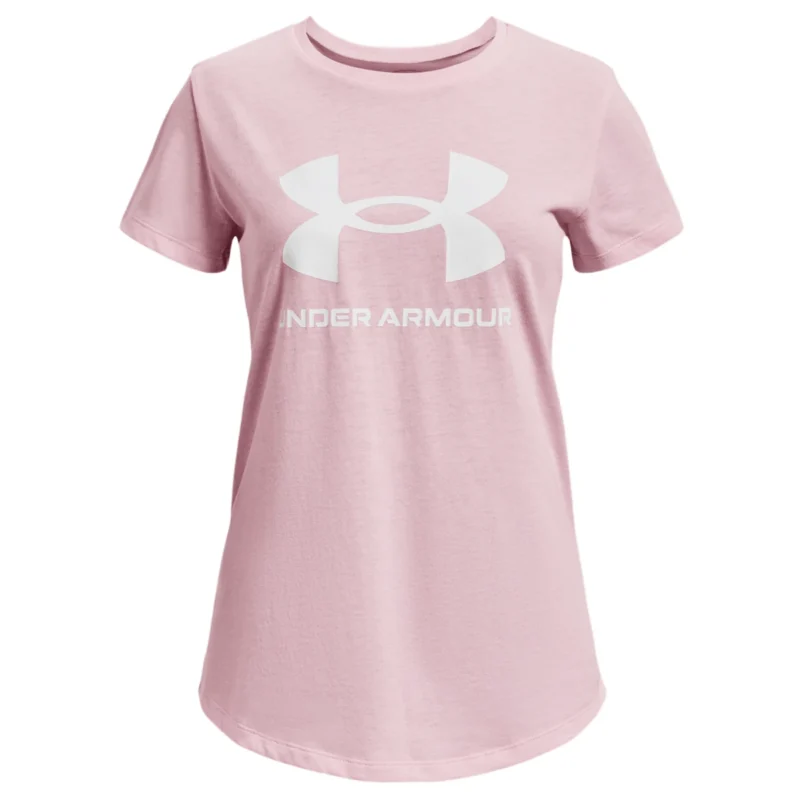 Under Armour Sportstyle Graphic Short-Sleeve Shirt - Girls' - Image 4