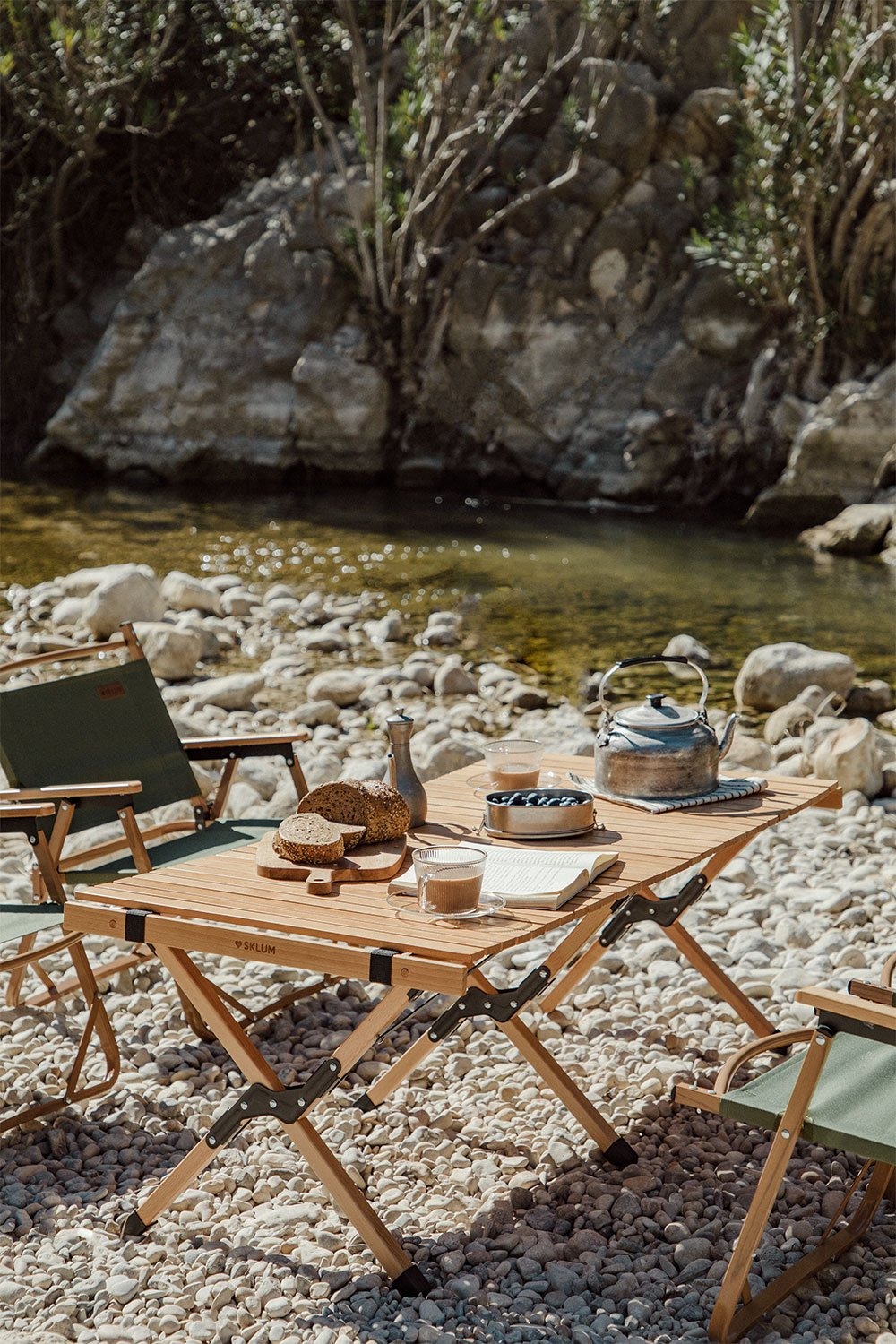 Top 7 Essential Camping Gears for Beginners -Ospre Camping Shop sahara folding rectangular coffe